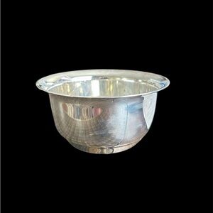 Elegant Silver Decorative Bowl